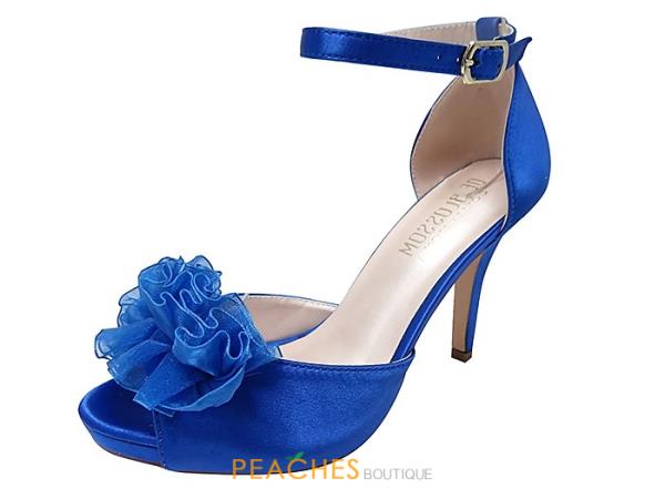 Robin-249 Peep Toe Heels By Blossom Footwear